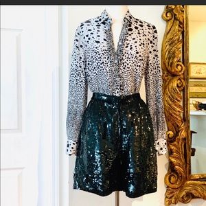 Vintage Modi sequin short.
